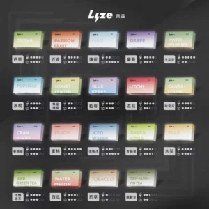 Lyze萊茲換彈式電子煙煙彈 | 10000口 8W/13W雙模式 1.0Ω鋼網芯 | 東京魔盒通用 20+口味現貨 (買5盒送主機)